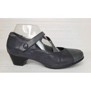 Aravon Provence Portia Mary Jane Comfort Shoes 7.5 Aged Leather AAZ09NVM